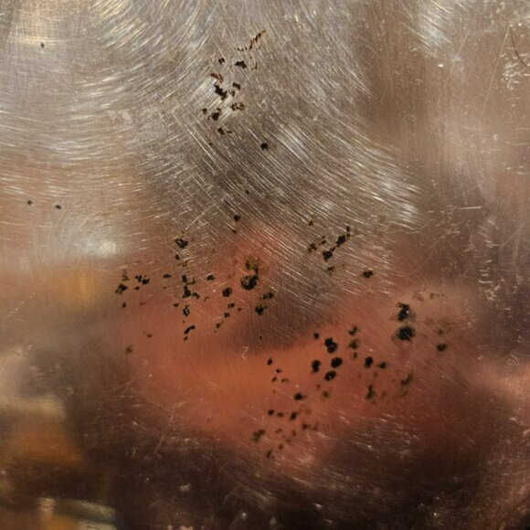 Vintage Tournus French 10 in Copper with Brass Handle Sauté Pan - Picture 15 of 15